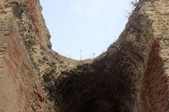 Ancient Roman amphitheater in Pozzuoli