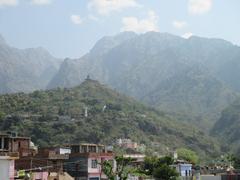 A Hindu temple on hilltop at Katra, Jammu & Kashmir