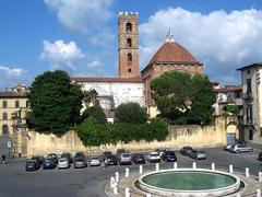 Lucca Piazza Antelminelli and Church of Ss. Giovanni e Reparata