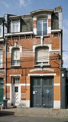 Art Nouveau house in Rue de Friedland, Lille