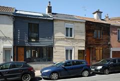 Wooden houses on Rue La Boëtie, Lille