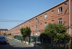 Workers' houses on Rue Champollion in Lille