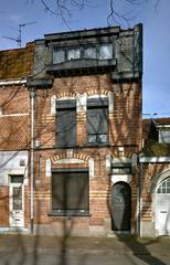 Art Nouveau house at Place Alexandre Dumas 9 in Lille