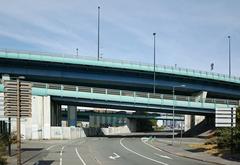 Overpass bridges at Rue Pierre Legrand in Lille