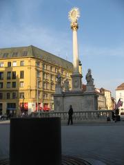 A scenic view of Brno cityscape with the Cathedral of St. Peter and Paul