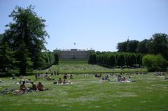 Frederiksberg Park and Palace in Copenhagen