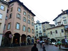 Bergamo Piazza Mercato Delle Scarpe in Città Alta