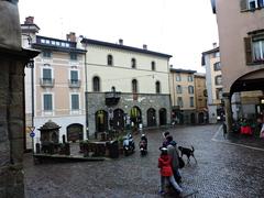 Città Alta in Bergamo, Italy