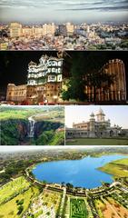 Collage of Indore city highlights