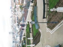 view of Lisbon with Tagus River and April 25th Bridge