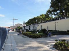 Lisbon historic tram with yellow exterior on a sunny day