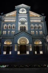Katedra św. Mikołaja w Monako exterior view