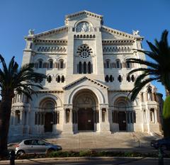 Monaco Cathedral exterior