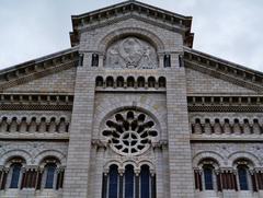 Facade of the Cathedral of Our Lady of the Immaculate Conception, Monaco