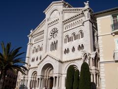 Monaco Cathedral facade