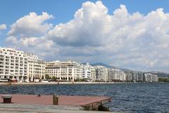 Harbour of Thessaloniki during the Round Table at ApoDec