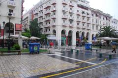 Aristotelous Square in Thessaloniki, Greece