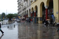 Aristotle Square in Thessaloniki, Greece