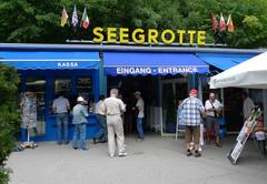 Seegrotte entry in Hinterbrühl, Lower Austria