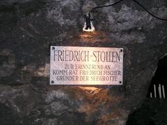 Memorial of Friedrich Fischer in Seegrotte