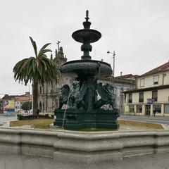 Chafariz dos Leões in Porto