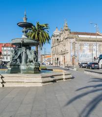 Fonte dos Leões in Porto, Portugal