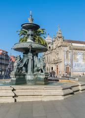 Fonte dos Leões in Porto, Portugal