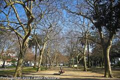 Jardim do Passeio Alegre in Porto, Portugal