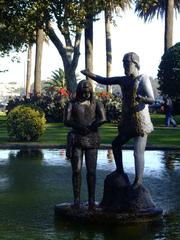 São João Baptista statue in Foz do Douro, Jardim do Passeio Alegre