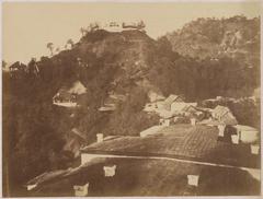 Dhileep Singh's house, the Castle, Mussoorie, circa 1857-1858