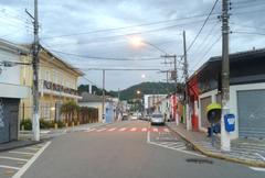 Street view in downtown Cotia, SP, Brazil