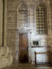 Interior view of Lausanne Cathedral