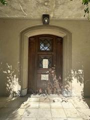 Entrance of the House of the Lausanne Seminary