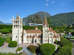 Lausanne Cathedral at Swissminiatur