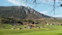 Galmis forest landscape in Rüttenen, Switzerland