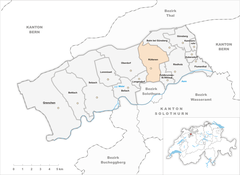 Map of Municipality Rüttenen 2011