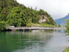 Bridge over the Aare River between Interlaken and Unterseen