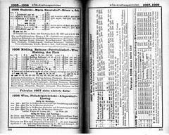 Historical bus schedules from Winter 1937-38 for various routes in Austria including Gießhübl and Mödling