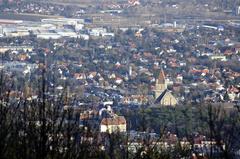 view from Franz-Ferdinand-Schutzhaus on Perchtoldsdorf