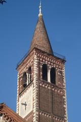 campanile of the Basilica of Sant'Eustorgio in Milan