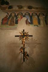 Medieval crucifix in Sant'Eustorgio basilica, Milan