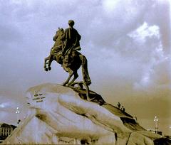 statue of Peter the Great in Saint Petersburg