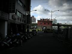 Taipei City North Gate viewed from Yanping South Road