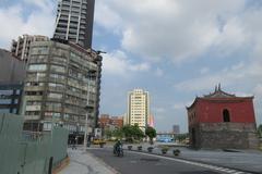 Taipei Commerce Building, NTBT Building, and North Gate in Taipei