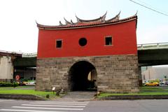 Taipei North Gate with historic architecture