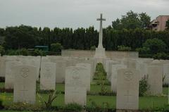 Madras War Cemetery in Nandambakkam, Chennai