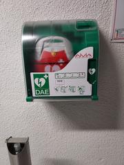 Defibrillator at CUH Perpignan