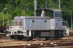 ECR Y 8300 maneuvering tractor at Perpignan freight yard