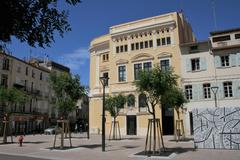 Bourse du Travail de Perpignan façade Sud