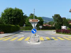 Les Bains de la Gruyère sign in Charmey, Switzerland